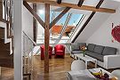 Residence Vocelova - Deluxe Apt Obývačka