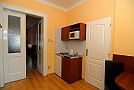 Akát apartments & pension - Apartmán s obývacím pokojem Kuchyňa